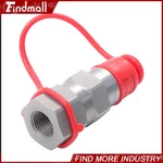 Findmall Hydraulic Quick Coupler 1/2" Npt Flat Face Male Plug For Bobcat. Fixed Price $17.46.