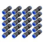Toppros Straight Push In Pneumatic Quick Connect 0.25 Inch, Blue Black. Fixed Price $9.11.