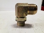 Hydraulic Elbow- 6801-16-12-nwo-fg; 1-5/16"-12 Male 37 X 1-1/16"-12 Adj O-ring. Fixed Price $7.50.
