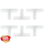 Metaland 3/16" 3-way Hose Barb Tee Fitting (6pk). Fixed Price $20.00.