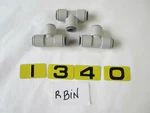 John Guest P10212s Pneumatic Union Tee 3/8x3/8x3/8 Lot Of 3. Fixed Price $42.95.