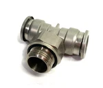 Smc Kqb2t16-g04 Metal Branch Tee Swivel Fitting 16mm Od Tube. Fixed Price $59.99.