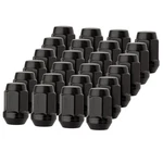 Dpaccessories 24 Black 12x1.5 Closed End Bulge Acorn Lug Nuts - Cone Seat 1.... Fixed Price $86.45.