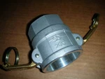 Pt 20d Coupling 2" Female Cam Groove Lock Adapter Aluminum Brass Arms 51415k25. Fixed Price $25.00.