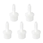 Quickun Plastic Hose Barb Fitting, 3/8" To 3/4" Male Thread White Adapte.... Fixed Price $12.42.