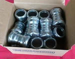 Madison Electric 1" Emt Mec-762 Compression Couplings, Box Of Fifteen (15). Fixed Price $17.09.