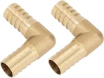 Yoebor Brass Hose Barb Fitting 90 Degree L Right Angle Elbow, 3/4" Barbed X. Fixed Price $18.36.