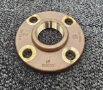 Sa Lf C89833 Brass Threaded Floor Flange 150# B16 4 Bolt Hole 2". Fixed Price $120.99.