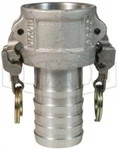 Dixon Ac100ez - Ez Boss-lock Cam & Groove Type C Coupler X Hose Shank, 1" Size. Fixed Price $44.00.