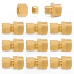 Chillwaves Brass Compression Tube Fitting, 1/4" Od X Fnpt, Yellow. Fixed Price $21.46.