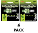 4 Legacy Flexzilla High Flow Ball Swivel Plug Air Fitting 1/4" Mnpt A53440fzbs. Fixed Price $32.99.