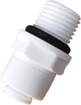 Malida Ost-1044 Male Thread Adapter Water Filter Tubing Fittings Push To Connect. Fixed Price $10.14.