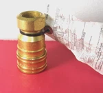 Eaton Hansen 3/4-14 Nptf Brass Coupling Gas-mate Series 100-010. Fixed Price $99.99.