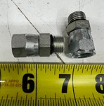 Lot Of 2) 6402-06-06-o Brennan Adapters 3/8" Morb X Female Jic Swivel 37 Flare. Fixed Price $14.99.