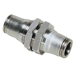 Legris 3616 12 00 Push-fit Union Fitting, 15/32 In Tube Size, Brass, Silver. Fixed Price $20.65.