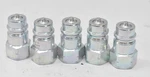 Lot Of 5 Dixon Ag4f4-pv Poppet Valves 1/2" Nptf Interchange Quick Disconnect. Fixed Price $40.99.