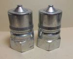 (03pcs) Parker Hdh8-63, 1"npt Quick Coupling Hydraulic Nipple,new. Fixed Price $149.99.
