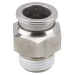 Smc Kqg2h13-n04s 1/2" Tube X Mnpt Ss Male Adapter. Fixed Price $28.39.