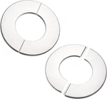Uxcell Wall Split Flange, Stainless Steel Round Escutcheon Plate For 101mm. Fixed Price $12.44.