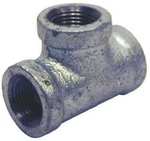 B & K/mueller Inds(import) 510-605hn Galvanized Pipe Fitting, Equal Tee, 1-in. -. Fixed Price $51.96.