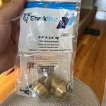 Sharkbite 3/4'' Pb X Cts Brass 90 Deg Transition Elbow. Fixed Price $12.00.