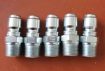 5 Eaton Hansen 3t20 Quick Connect 3/8 Hose Coupling Lot. Fixed Price $59.99.