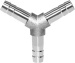 Stainless Steel 5/16 Hose Barb 3 Way Y Shaped Union Home Brew Fitting New. Fixed Price $14.47.