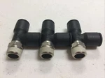 New Lot Of 3 Legris 3103 60 18 Swivel Run Tee, Free Shipping. Fixed Price $17.95.