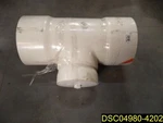 295537 Ipex 16" X 12" Tee Pvc C/o W/ Plug Hxhxfpt Sch. 40 Fabricated. Fixed Price $1994.99.