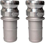 2pc Aluminum Camlock Fittings Part E, Cam & Groovehose -2 Inch Male Ada. Fixed Price $28.99.