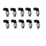 Vetley Pneumatic Bulkhead Union Elbow Push To Connect Fitting 1/4" Od, Black. Fixed Price $40.17.