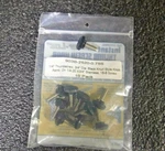 Shear-loc Thumb Screw Knob 1/4" Thumbscrew, 3/4"dia Black Knurl Ss 10pk(zj). Fixed Price $7.99.