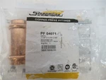 Streamline Pf 04071 , 1-1/4" X 1/2" Press Copper Reducing Tee. Fixed Price $22.00.