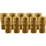 10 X Milton 715bk M Style Quick Coupler: 1/4-inch Female Coupler 715bkx10. Fixed Price $58.99.