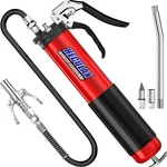 Pistol Grip Grease Gun Heavy Duty Professional 6000 Psi W/quick Release Coupler. Fixed Price $27.97.