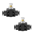 Beduan 10mm X Tube Od Air Flow Control Valve With Push-to-connect Fittin.... Fixed Price $18.06.