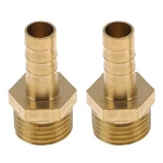Fuelhood Brass Hose Barb Fittings 8mm(5/16") M16x1.5 Male M16x1.5, Gold Tone. Fixed Price $11.51.