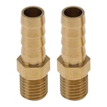 Fuelhood Brass Hose Barb Fittings 8mm(5/16") M10x1.25 M10x1.25, Gold Tone. Fixed Price $9.96.