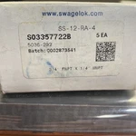Swagelok Ss-12-ra-4 Tube Fitting Reducer Adapter 3/4 In. Fnpt X 1/4 (5pk). Fixed Price $70.00.