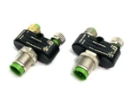 Murrelektronik 7000-41201-0000000 T-coupler M12 Male / 2x M8 Female Lot Of 2. Fixed Price $17.99.