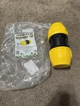 Home-flex 18-429-020 2 In. Ips Dr 11 Underground Yellow Poly Gas Pipe Coupler. Fixed Price $37.52.
