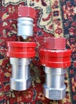 2 Sets Eaton Hansen 8kp36 Series 8 Hkp, 8hfr Bop, 1'' Npt Steel Coupler Lot. Fixed Price $119.99.