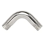 Pysrych 304 Stainless Steel Sanitary Hose Barb Fitting 5/8" X 5/8", Silver. Fixed Price $20.41.