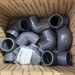 Lot 9 Spears 806-012 1-1/4 Sch 80 Pvc 90 Elbow Slip X Gray Nsf Usa. Fixed Price $34.99.