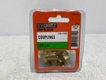 Everbilt Lfa-110c Coupling 3/8" Od Brass Compression (lot Of 5). Fixed Price $14.88.