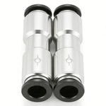 Closmos Pneumatic Push To Connect Fitting Check Valve 1/4" Od Od, Silver. Fixed Price $18.98.