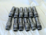 12 Used Campbell Stainless Steel Hose Adapters Combination Nipples Hass-4 1". Fixed Price $19.00.
