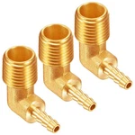 Uenede 3pcs Brass 3/8"npt Male To 1/4" Barb 3/8mnpt(5/8"od)-1/4"barb,. Fixed Price $21.81.