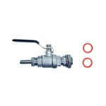 1/2 Weldless Ball Valve & Barb Homebrew Beer Kettle Pot. Fixed Price $21.99.
