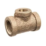 Reducing Branch Tee Brass Class 125 Pipe Fittings, 3/4 In Female Npt X 1/2. Fixed Price $42.86.